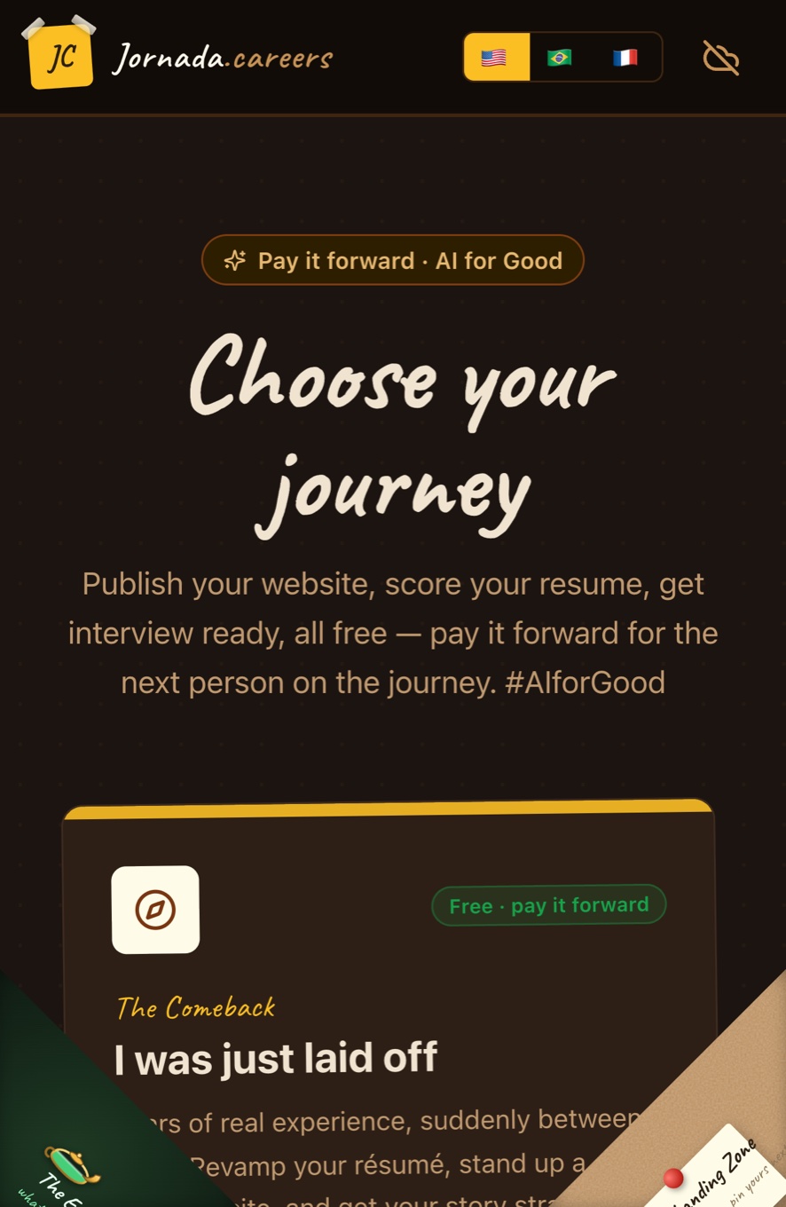 Jornada.careers — Choose your journey